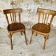 Pair of bistro chairs #43 by Baumann, circa 40/50