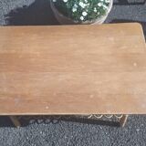 Rattan coffee table