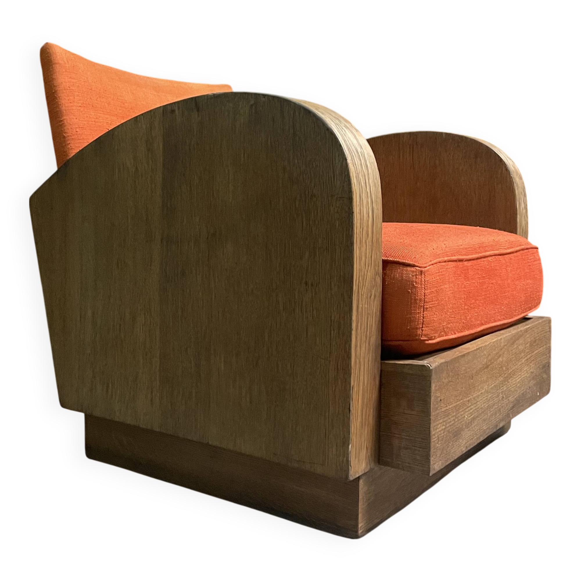 1920's art deco lounge chair