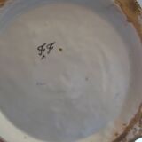 Desvres earthenware vase