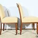 Paire de Chaises en Acajou de Cuba, époque Restauration – Début XIXe