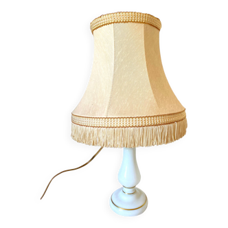 Vintage opaline lamp