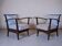 Pair of ULUV armchairs, Czech vintage 1950s