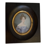 Miniature representing an elegant