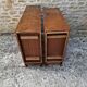 Mahogany glass sideboard, 1950