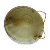 Suspension Art Deco style, pess mold with floral and geometrical decoration