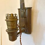 Antique oil lamps