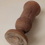 Olive vase, turned wood