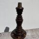 Art Deco Turned Wood Lamp Base