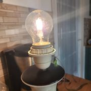 Vintage lamp base
