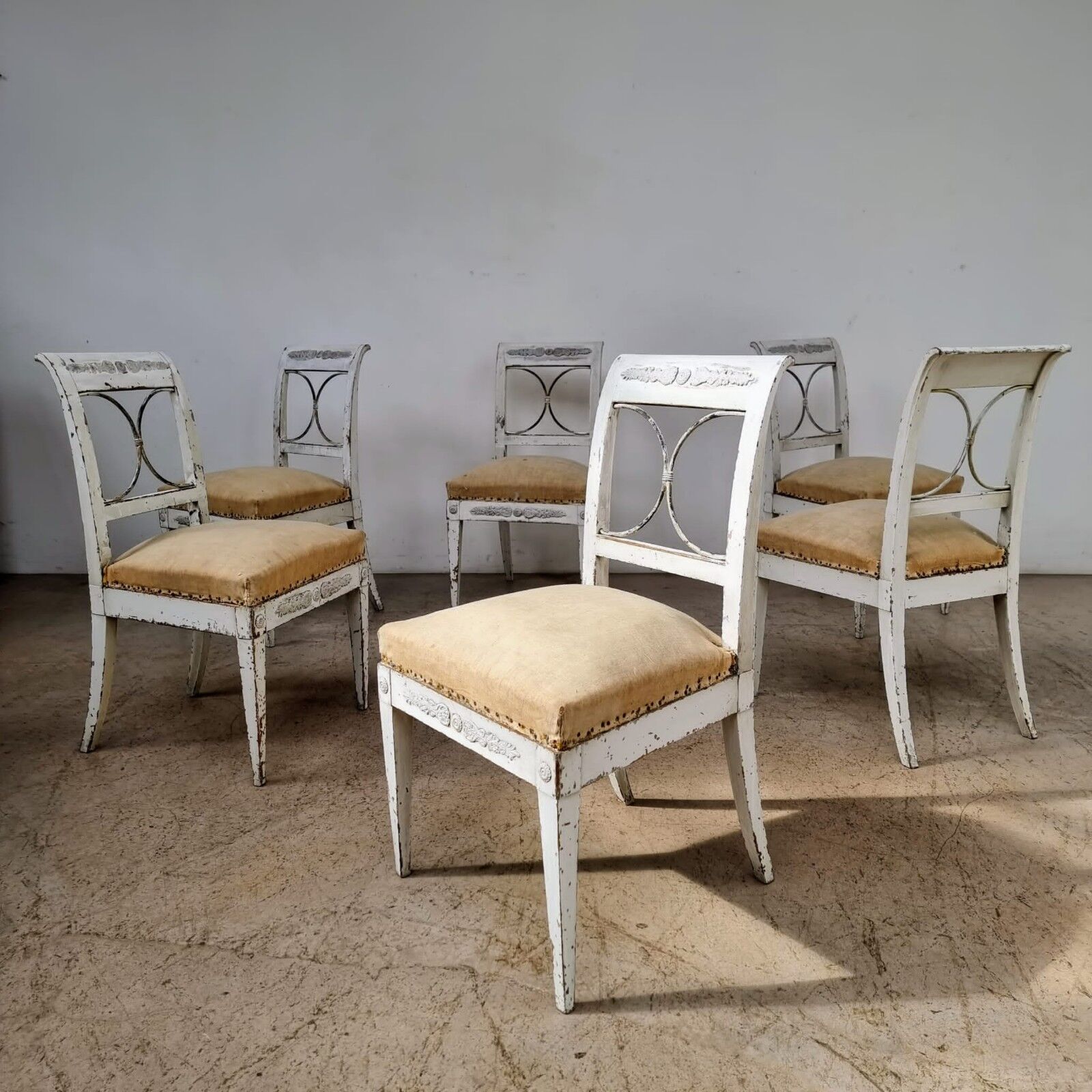 6 Empire chairs