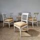 6 chaises Empire