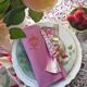 6 Serviettes “Cosmos du jardin”