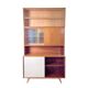 Vintage U-452 cabinet with display case and bar - Jiri Jiroutek