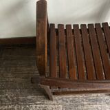 Modernist oak armchair, 1950