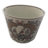 Villeroy Boch flowerpot peacock model