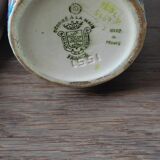 Longwy enamel vase
