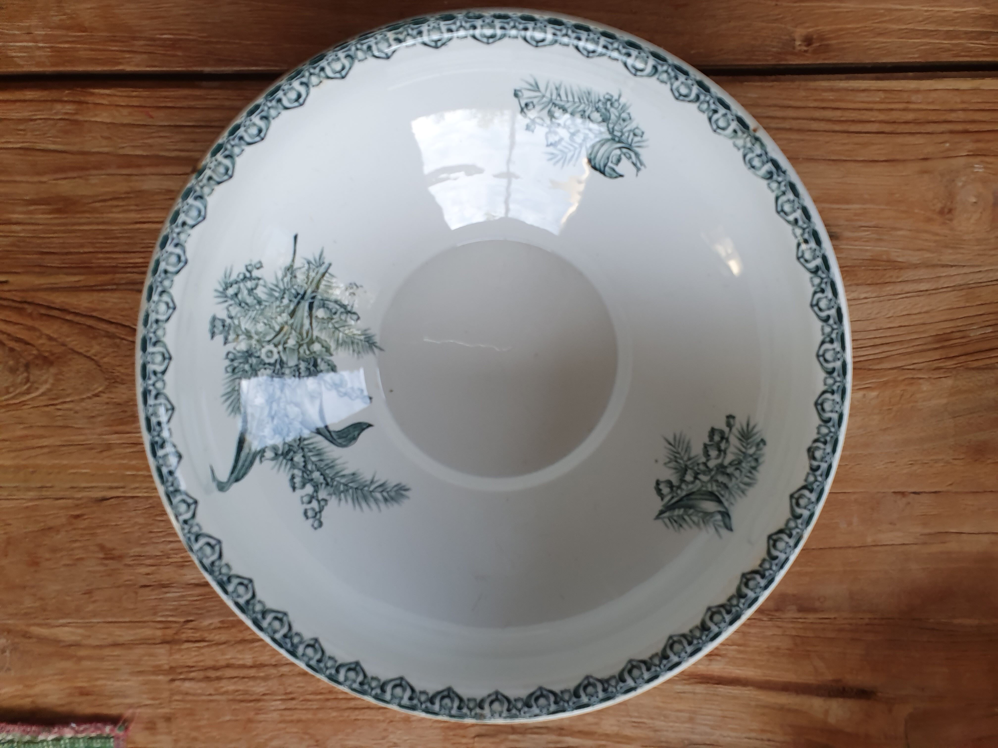 Set of 2 saint Amand serving dishes