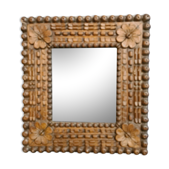 Carved frame