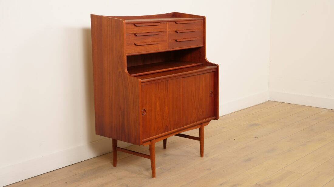 Vintage secretary | Teak | 90 cm | Danish design