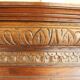 Oak mirror, Renaissance style, 20th century.