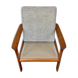 60s 70s Teak Easy Chair Sven Ellekaer for Komfort Design Denmark