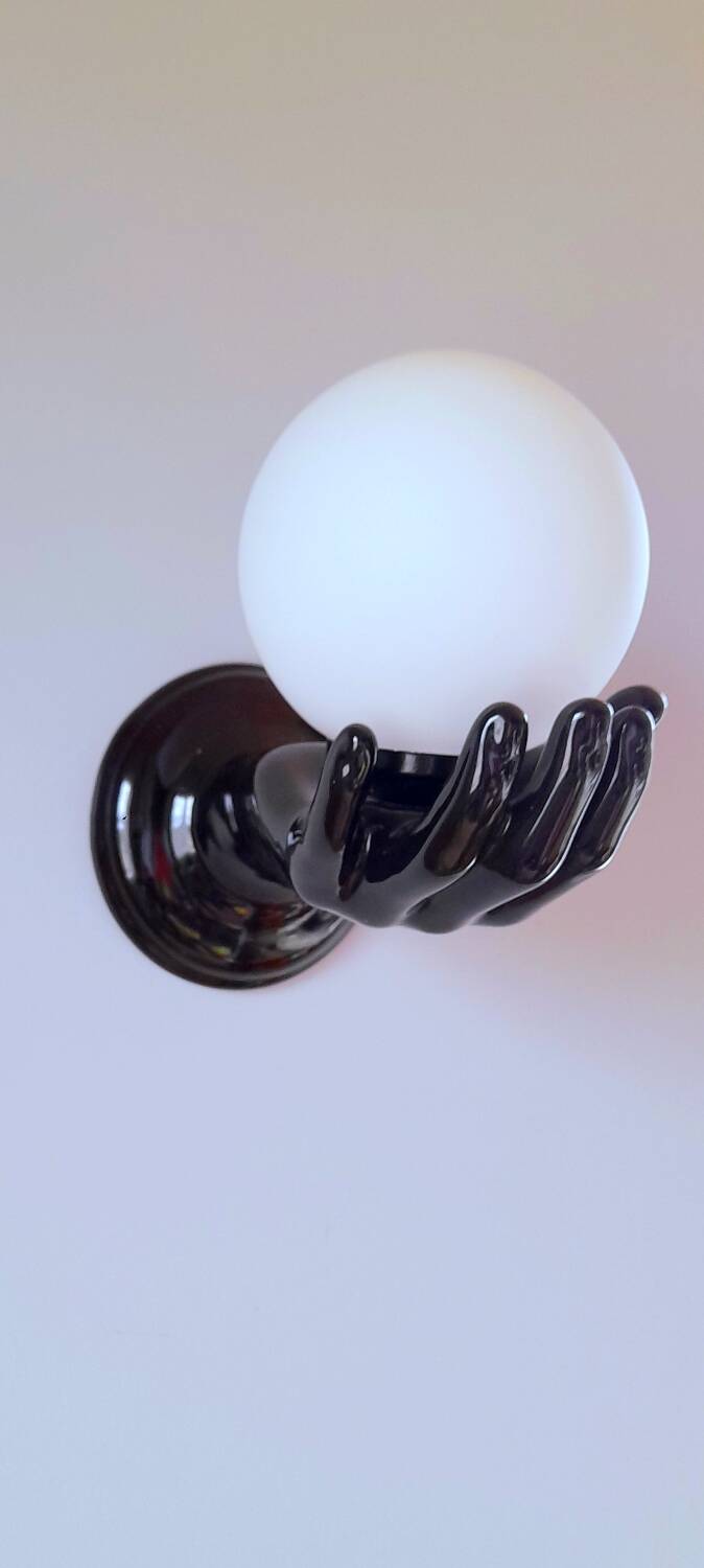 Ceramic hand applique 1980