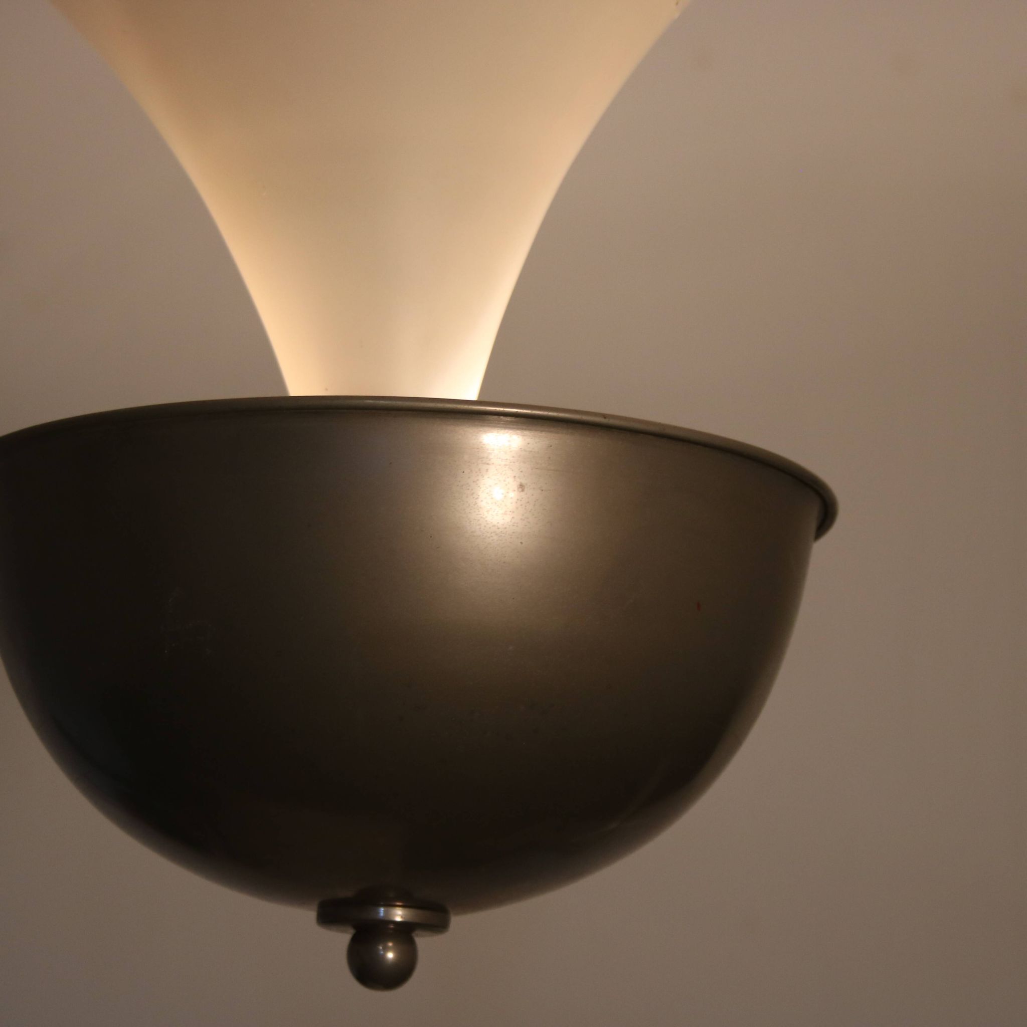 1930s Art deco hanging lamp from the Netherlands