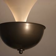 1930s Art deco hanging lamp from the Netherlands