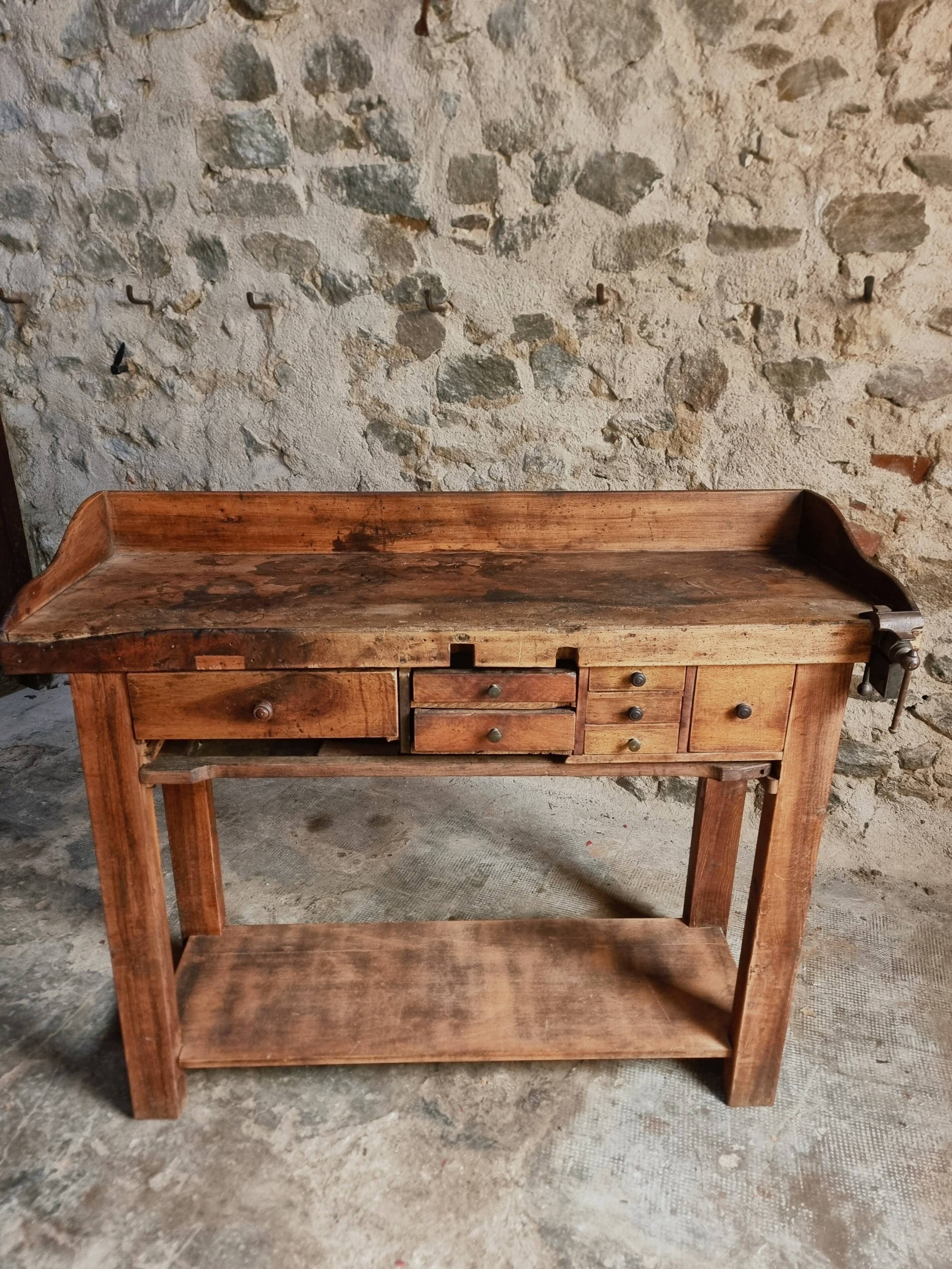 French watchmaker's workbench – around 1900–1920