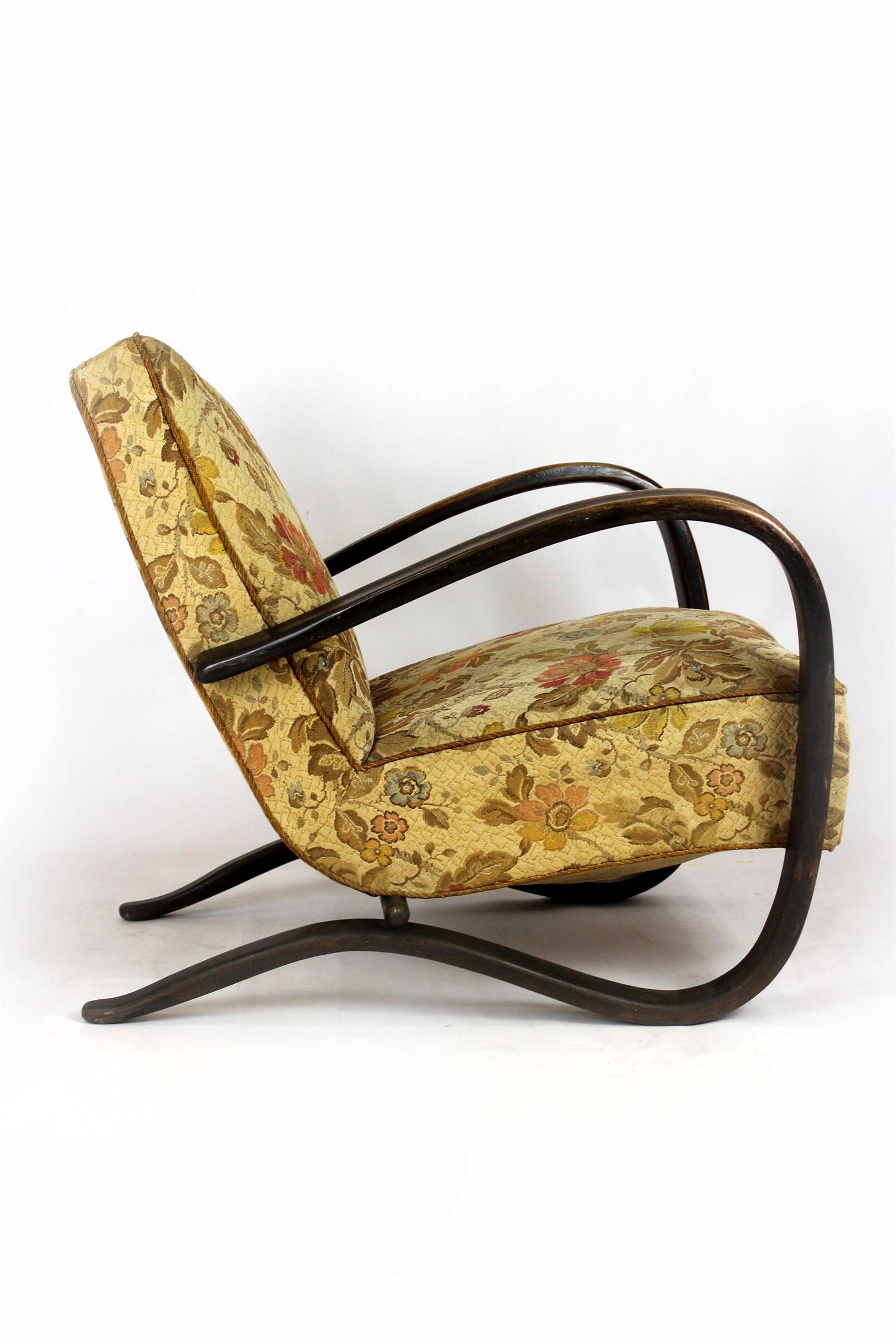 H-269 Lounge Chair by Jindřich Halabala, 1930s