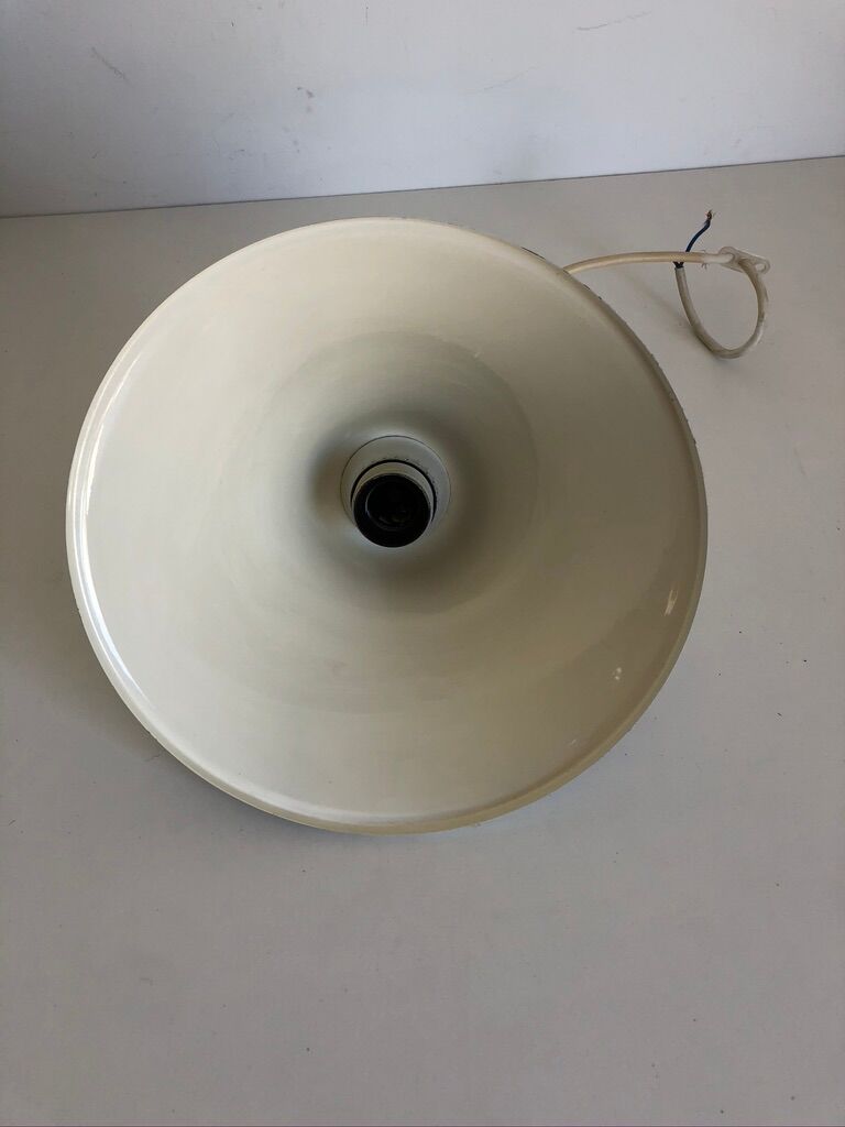 White metal pendant light by Vrieland Design, Made in Holland