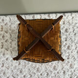 Bamboo vase for dried flowers