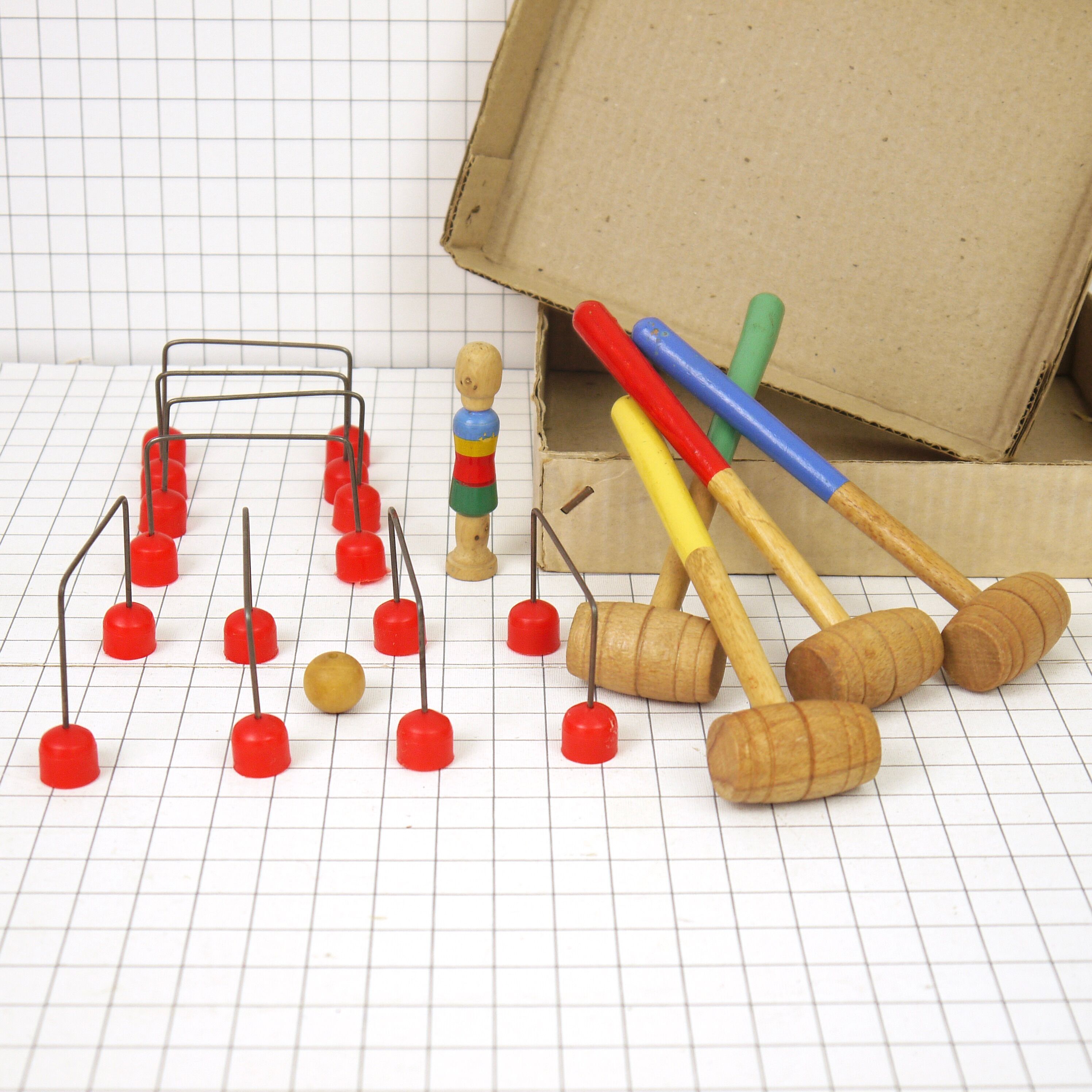 Table croquet game
