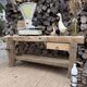 Renovated carpenter's workbench 170cm
