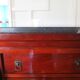Antique Weekly Planner/Empire Style Commode-Caryatid-Patinated Bronze - 1950