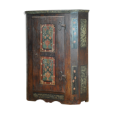 Armoire peinte à la main allemande de 1812