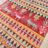 Tapis berbère vintage coloré 260 x 144 cm