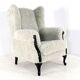 Armchair chair hairy Doodle retro fully restored - new upholstery
