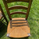 Pair of Georges Robert straw chairs