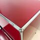 USM Haller "Ruby Red" – storage unit (as new condition)