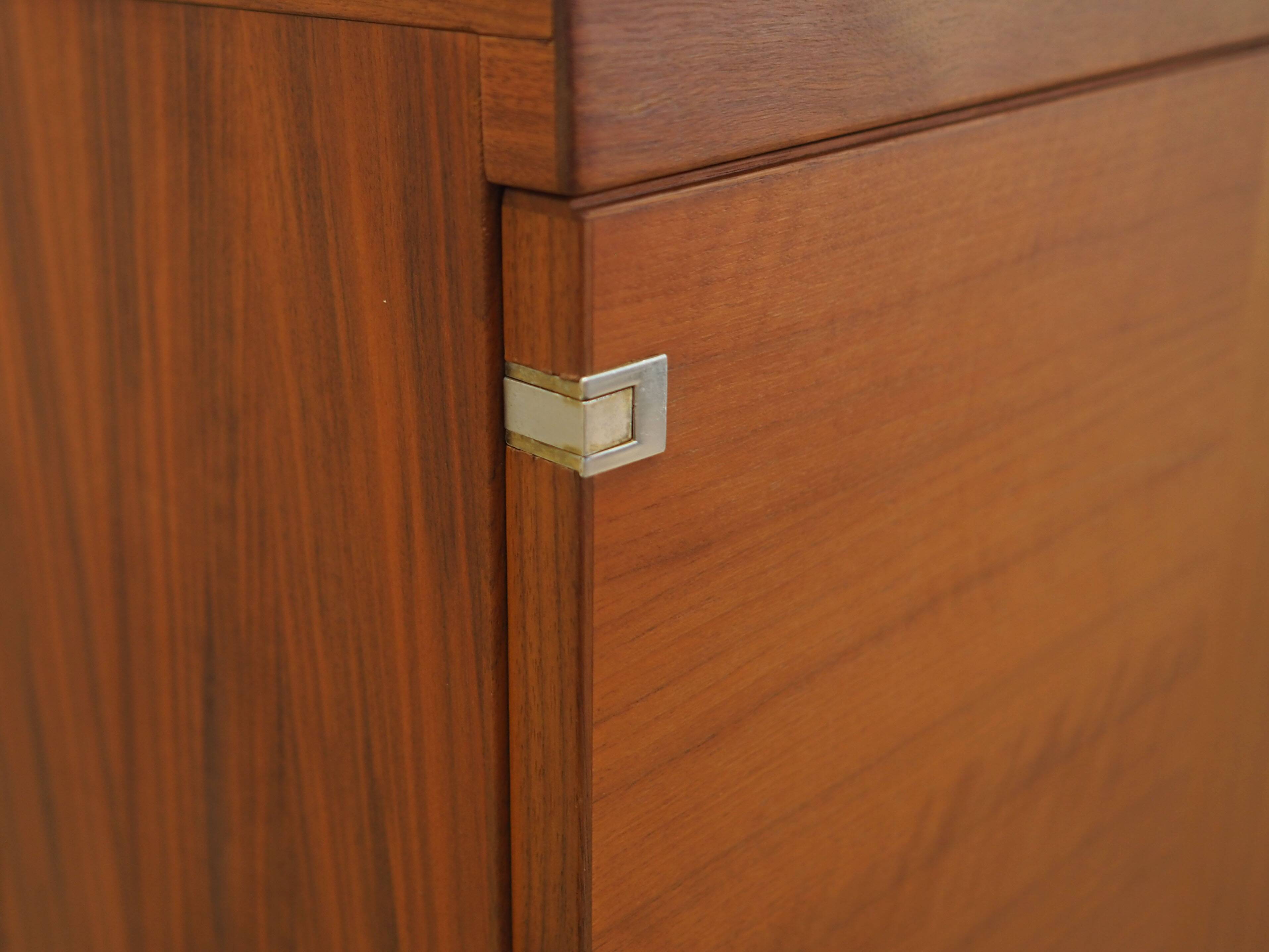 Teak cabinet, Danish design, 1980s, production: Denmark