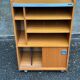 Berlioz 1970 storage cabinet on wheels in oak