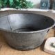 Bassine en zinc