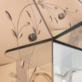 Mirror - venetian art-deco coat holder 126x193cm