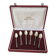12 sugar spoons Saint Medard silver metal