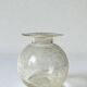 Blown glass vase with bubbles from Biot, France 1970