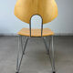 6 Mikado chairs 1800, stackable, design by Walter Leeman for Kusck&co.