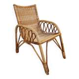 Rattan armchair for children