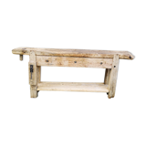 Small old carpenter's workbench